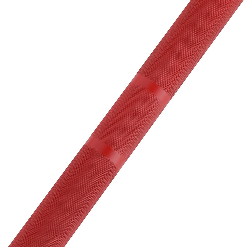 Barra Olímpica Roja 2.2m x 50mm - 4 Rodamientos (365 kg)