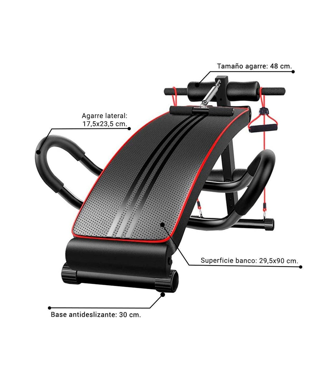 Banco de abdominales