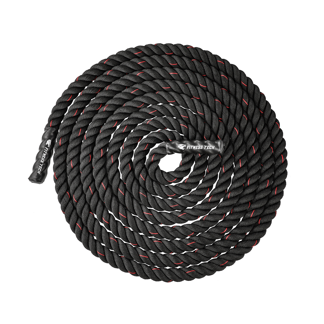 Cuerca de combate rojo y negro | Fitness Tech