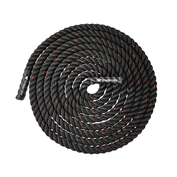 Cuerca de combate rojo y negro | Fitness Tech