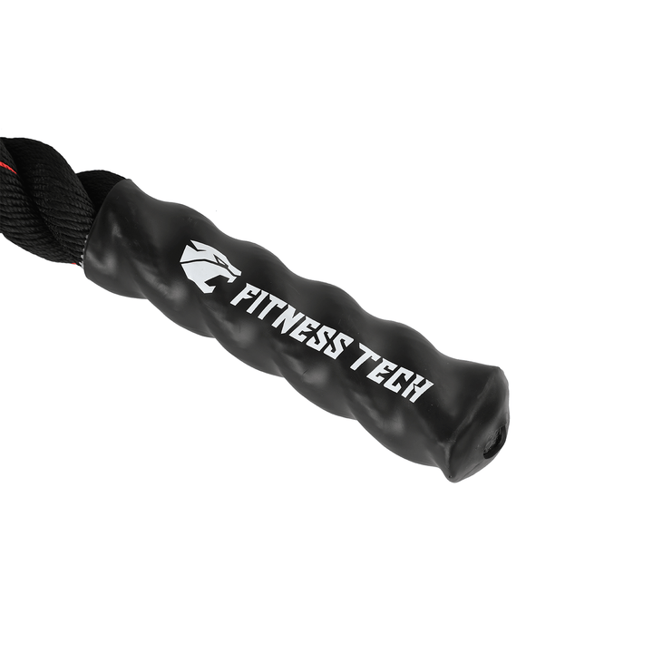 Cuerca de combate rojo y negro | Fitness Tech