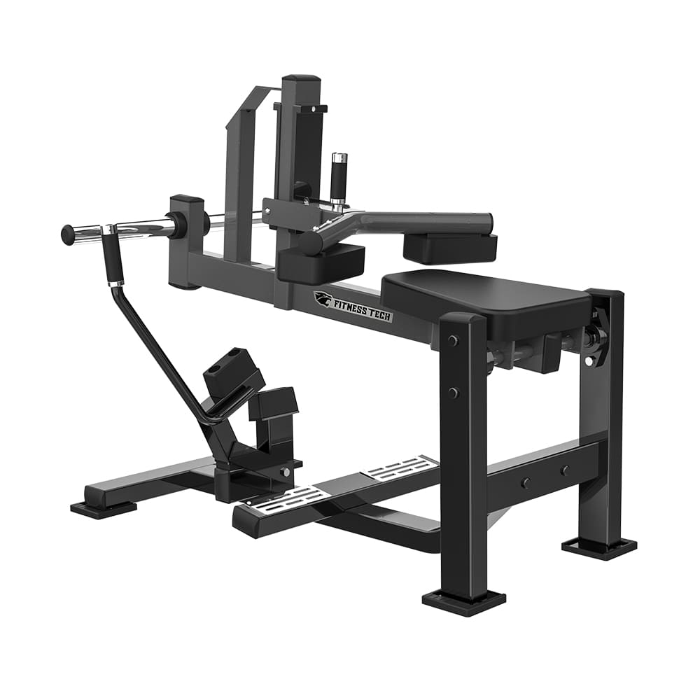 Gemelo - Sóleo Sentado | Máquina de Palanca - Pro Series