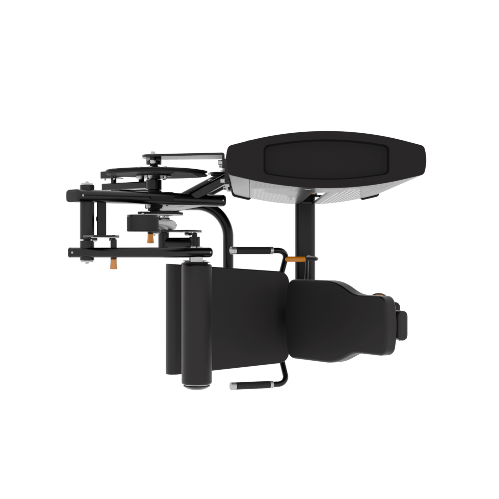 Máquina selectorizada dual | Extensión de cuádriceps y femoral cenital