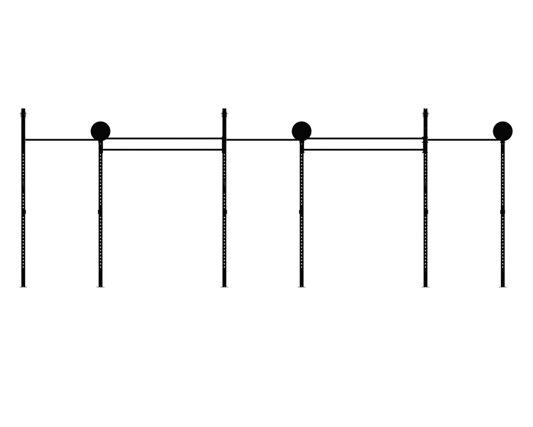 Estructura Central 10 puestos Cross training - Fitness Tech