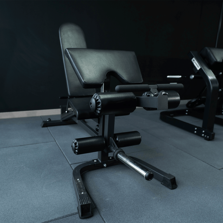 Banco ajustable con extensión de pierna