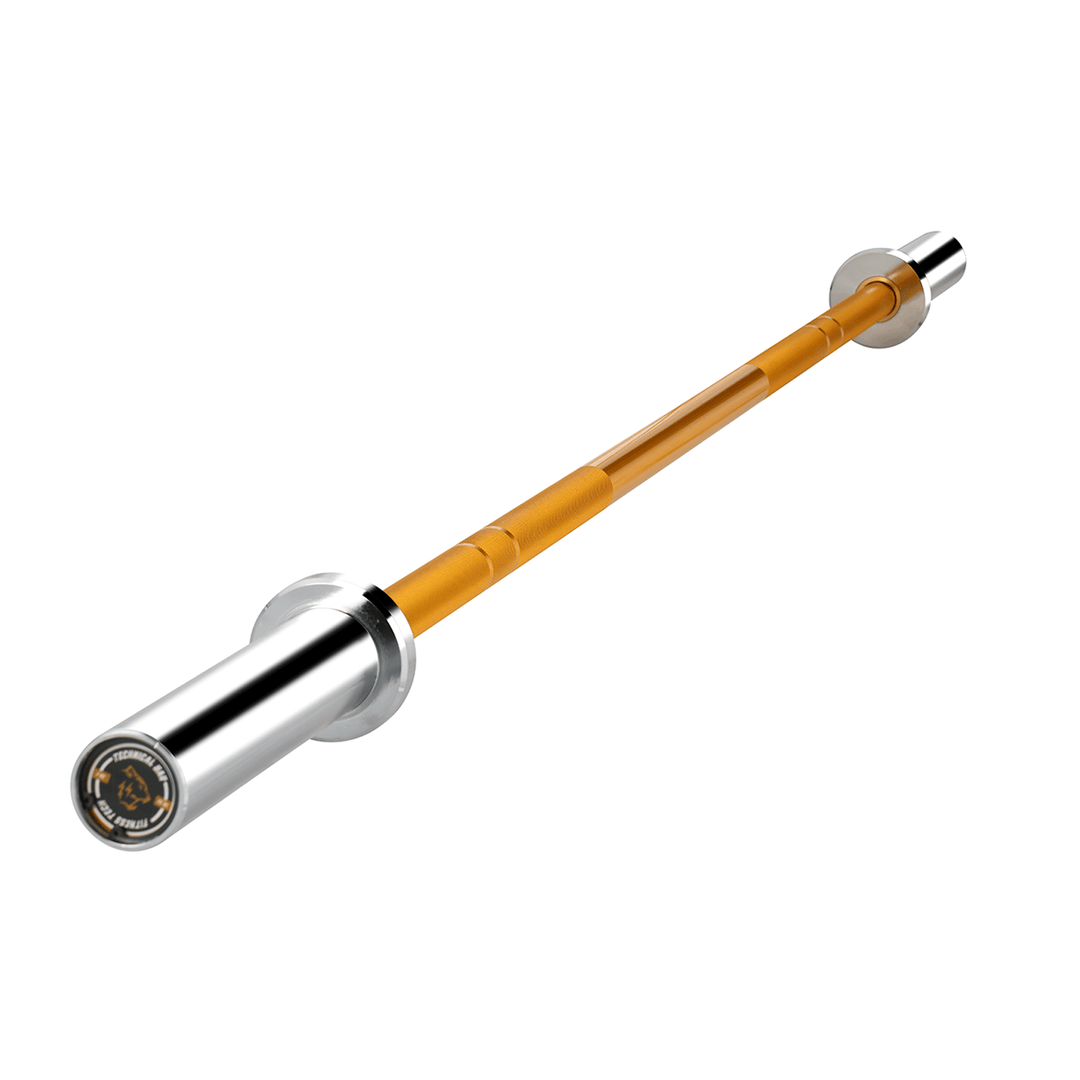 Barra Técnica Gold 1.8m x 50mm - 2 Rodamientos (45 kg)