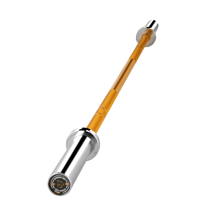 Barra Técnica Gold 1.8m x 50mm - 2 Rodamientos (45 kg)