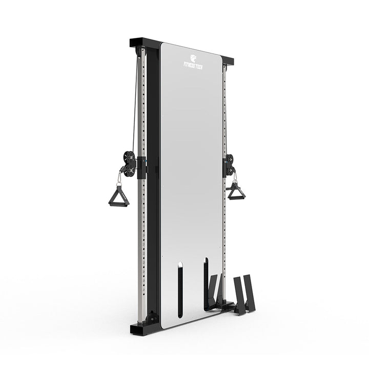 Cruce de Poleas en Máquina (Efecto Espejo) - Diagonal Derecha 2