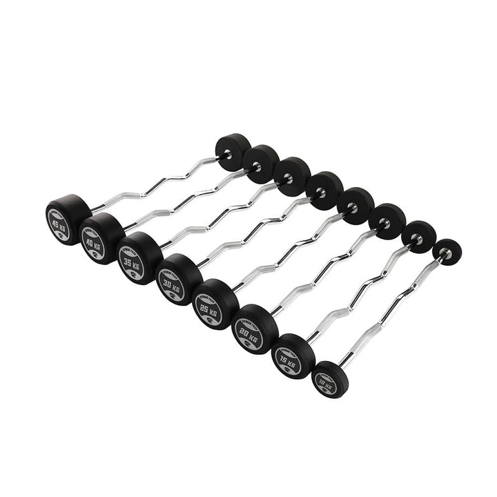 Barras montadas curvas (10 - 45 kg)