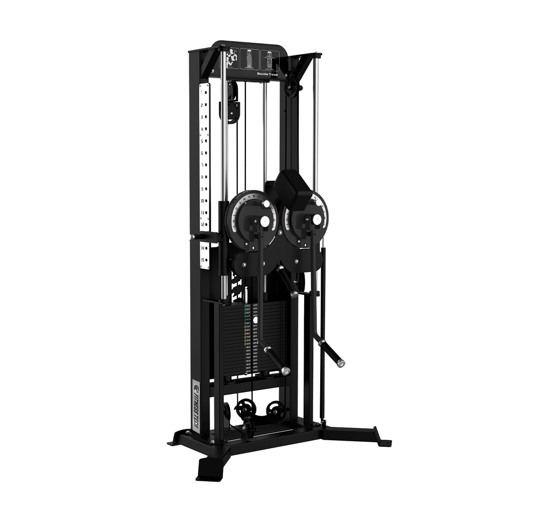 Elevaciones laterales y contracción pectoral | Máquina selectorizada dual - Pro Series
