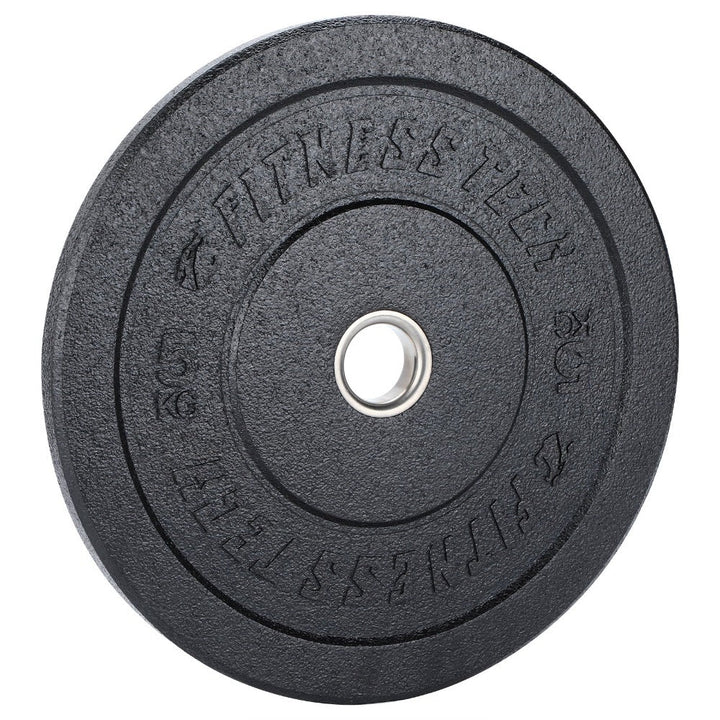 SET DE 150KG Discos Bumper Plate Alta Resistencia Hi Temp Black
