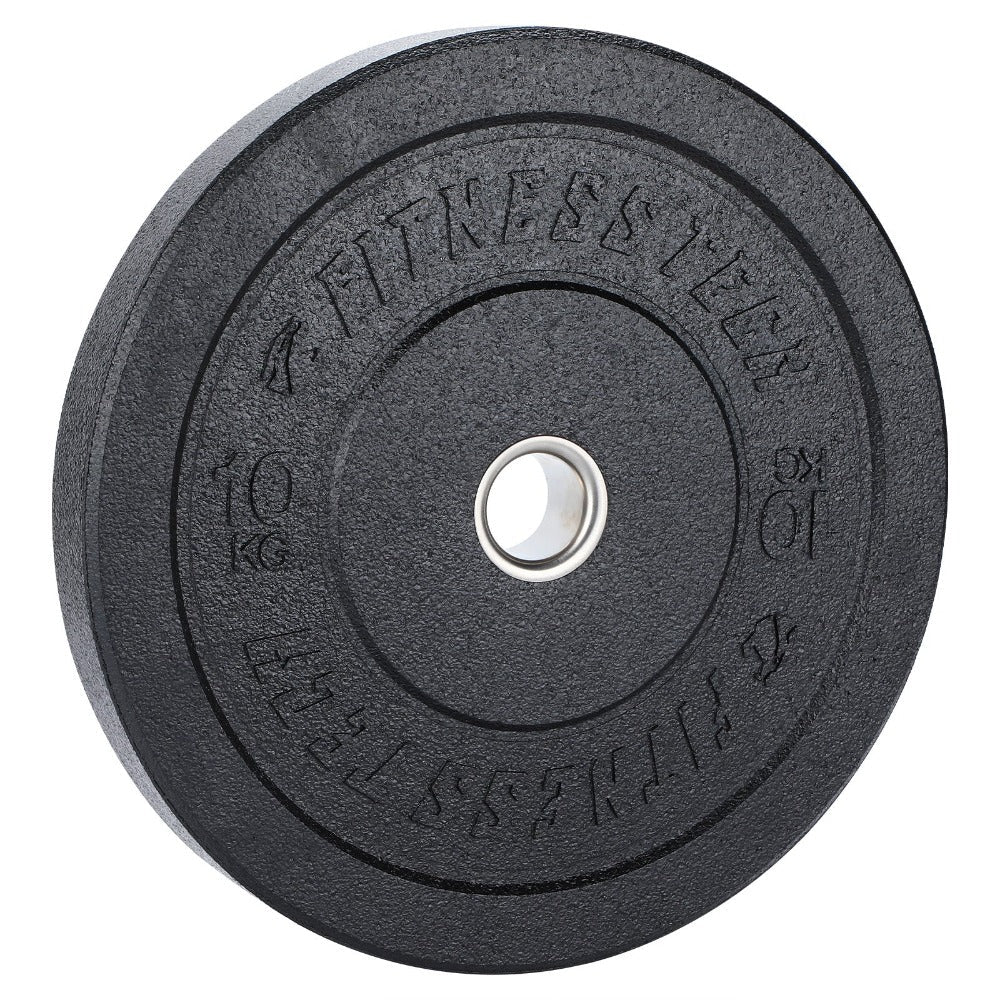 SET DE 150KG Discos Bumper Plate Alta Resistencia Hi Temp Black