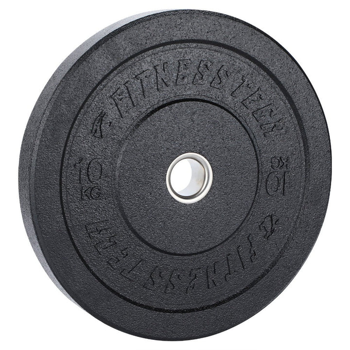 SET DE 150KG Discos Bumper Plate Alta Resistencia Hi Temp Black
