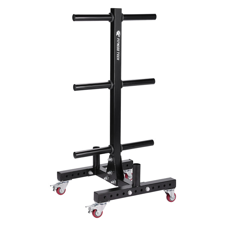Rack de discos con ruedas | Fitness Tech