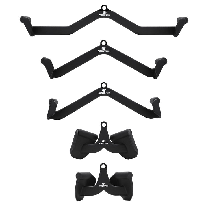 Set de agarres en polea | Fitness Tech