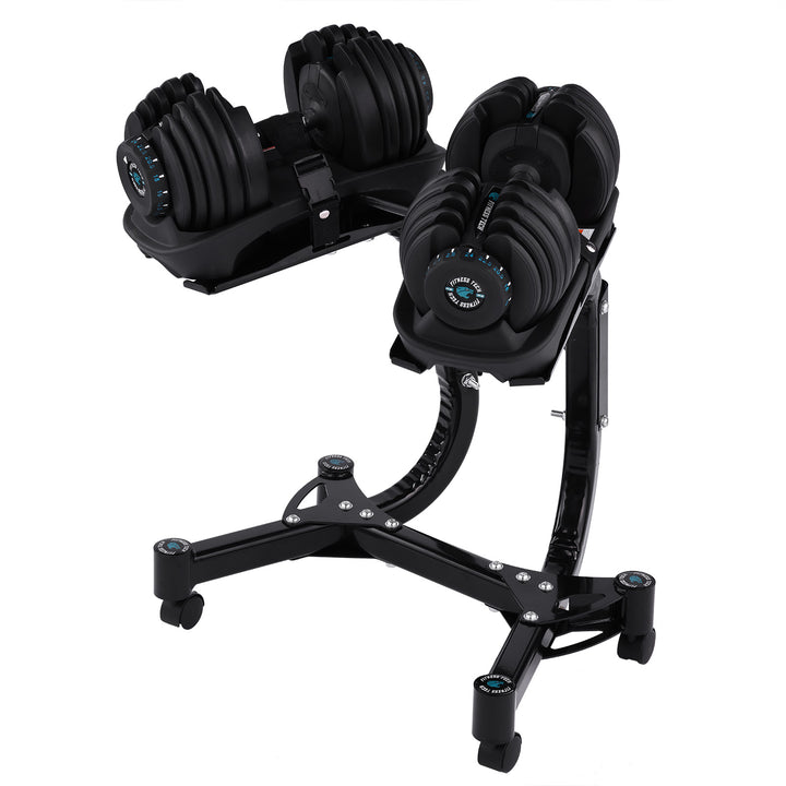 Soporte de mancuernas ajustables | Fitness Tech