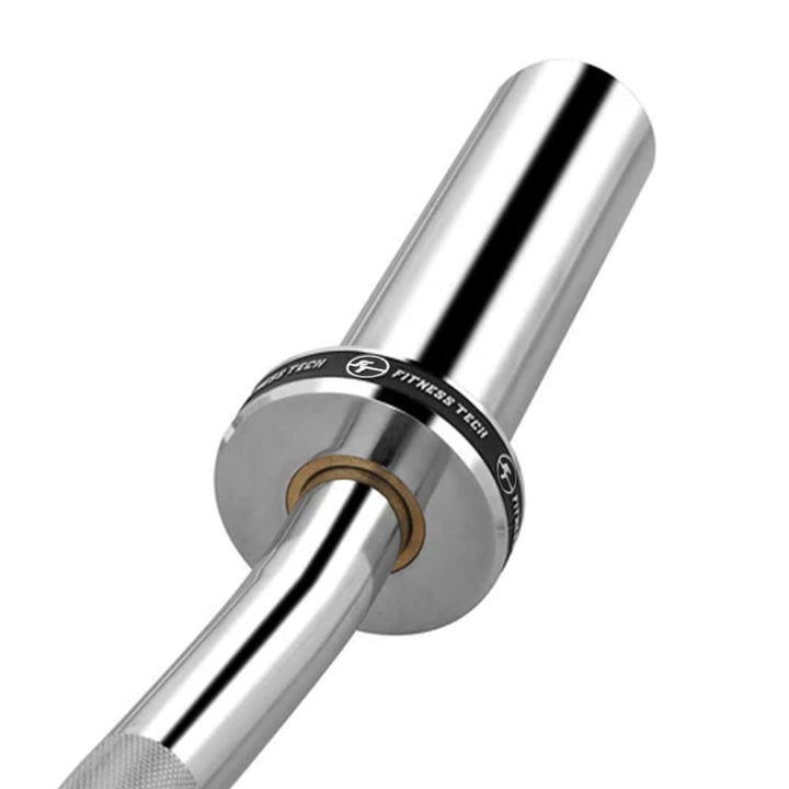 Barra Super Curl Acero 1.2m * 50mm 400LBS / 181Kg Max - Detalle 1