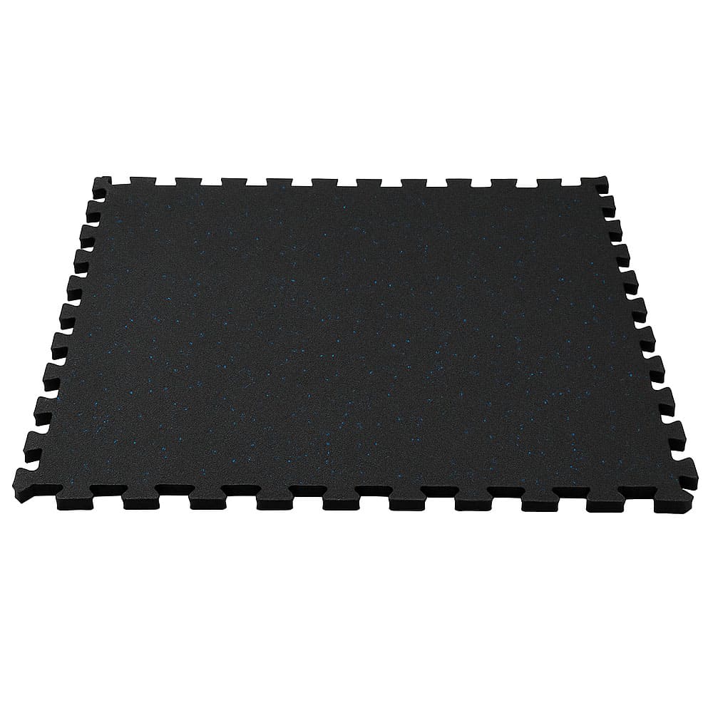 Loseta de Caucho Puzzle 100x100 cm Azul EPDM - Frente
