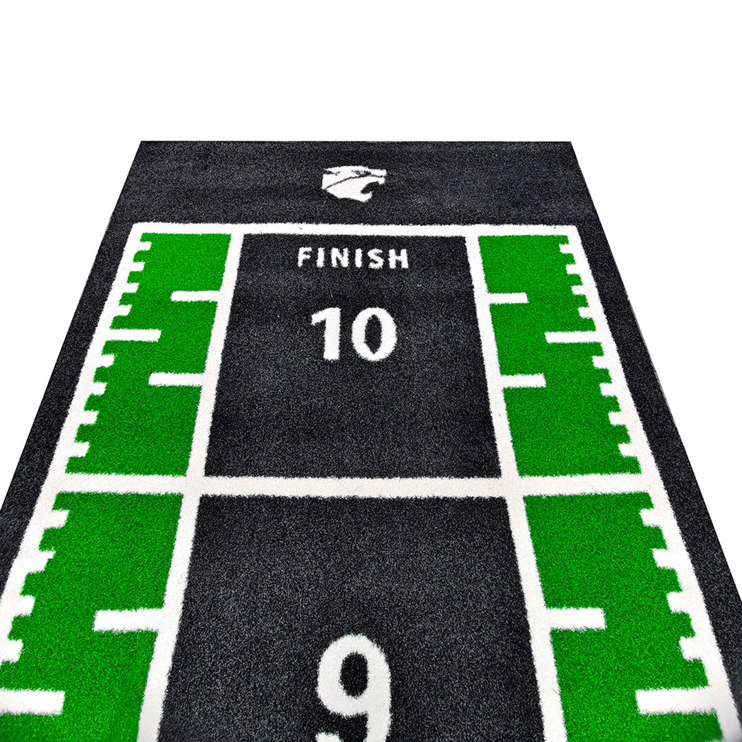Césped artificial para gimnasio | Pista de sprint - Verde (Finish)