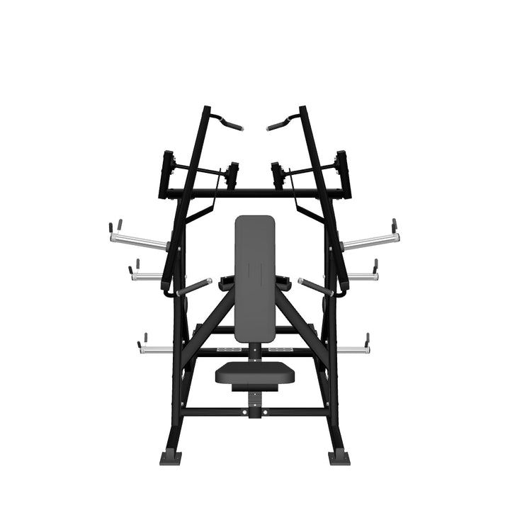 Press Banca Inclinado y Jalón Dorsal | Máquina de Palanca Dual - Pro Series