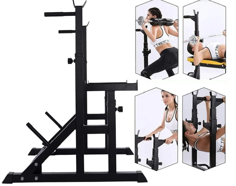 Soporte multi-función press banca | Fitness Tech