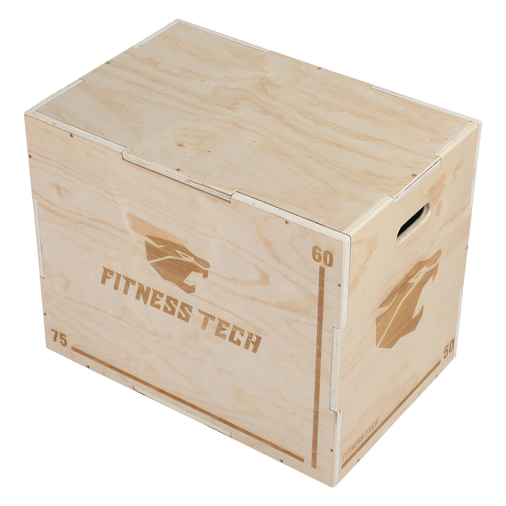 Cajón pliométrico de madera  | Fitness Tech