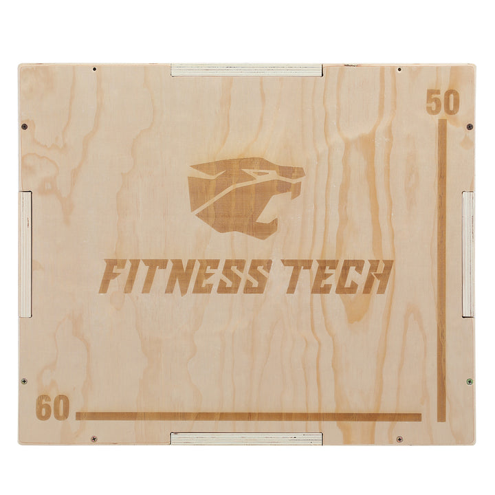 Cajón pliométrico de madera  | Fitness Tech
