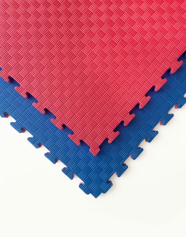 Loseta de tatami | Azul y rojo | Fitness Tech