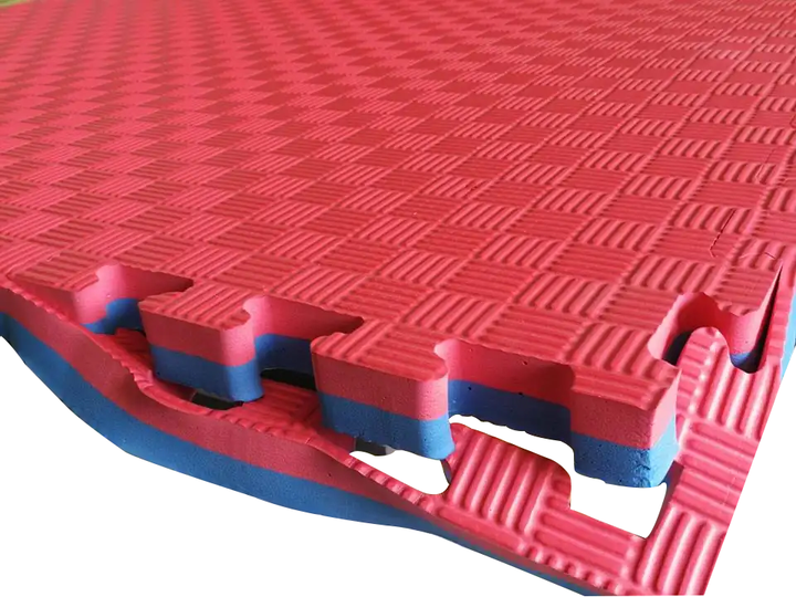 Loseta de tatami | Azul y rojo | Fitness Tech