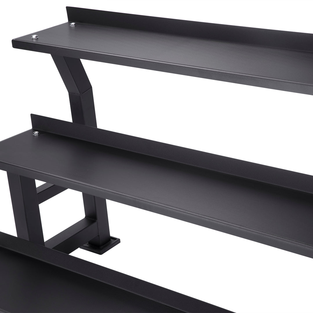 Rack kettlebells tres alturas | Fitness Tech