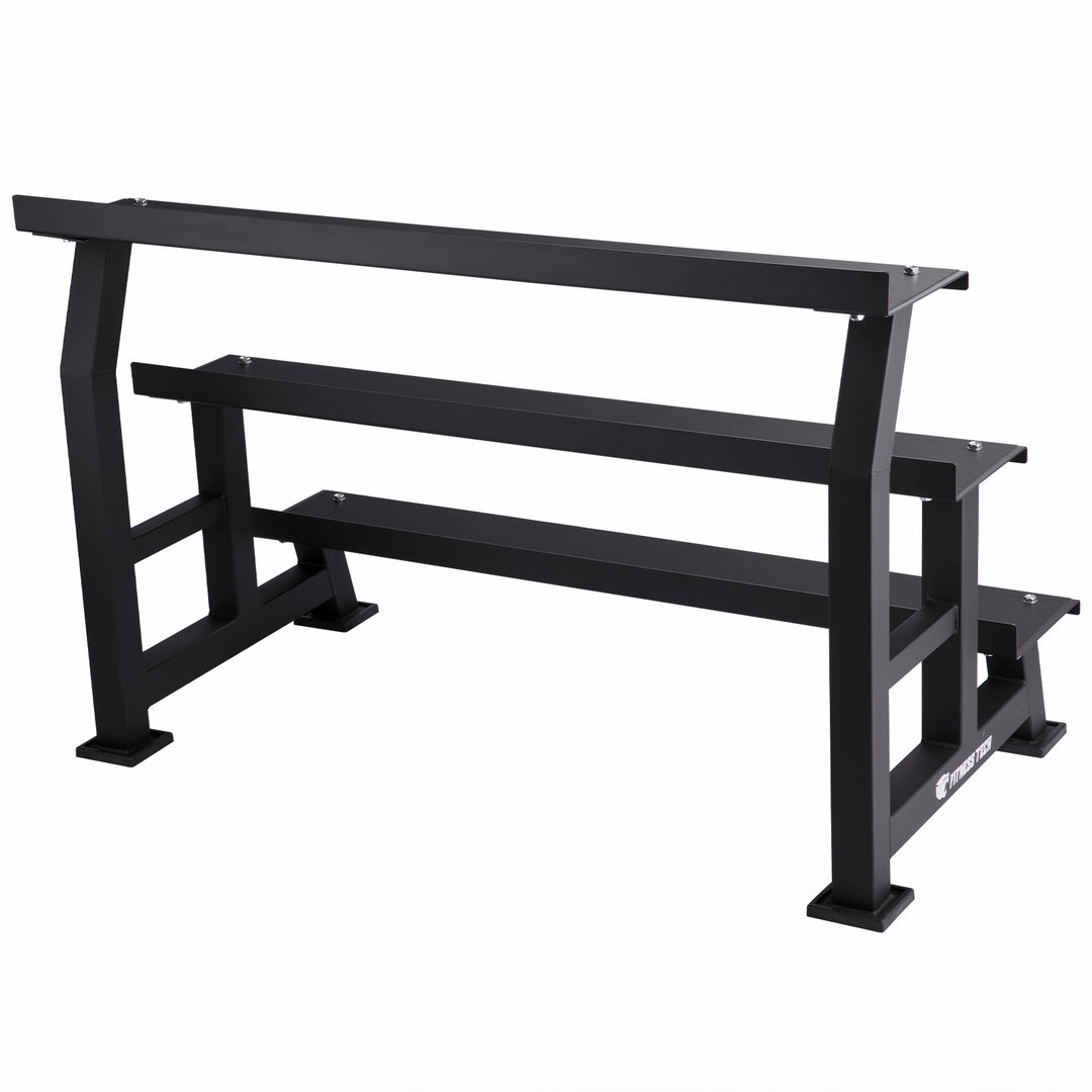 Rack kettlebells tres alturas | Fitness Tech